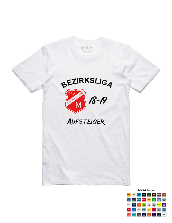 T-Shirt Bezirksliga Aufsteiger