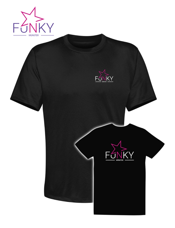 T-Shirt Funky e.V. Black Edition